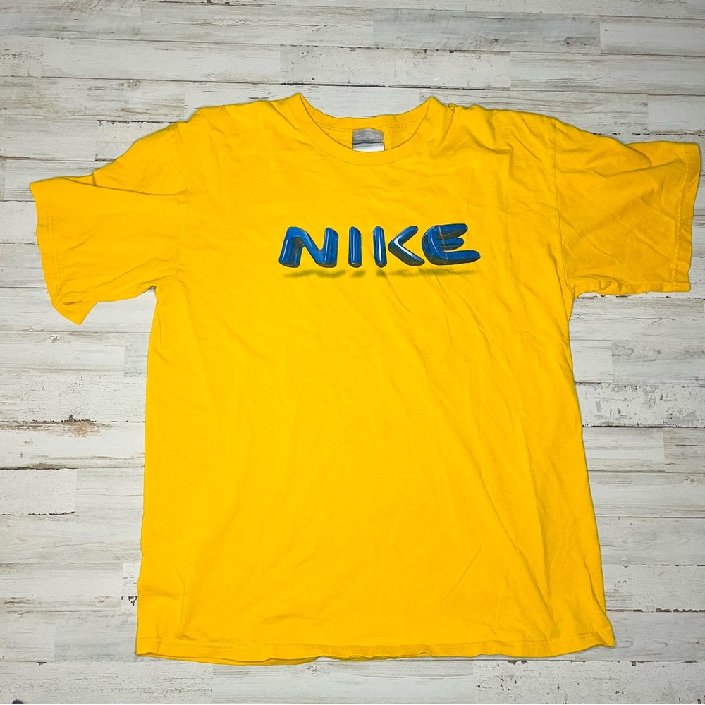 Man size large vintage Nike tee, mens nike T shirt